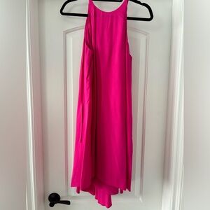 Flowy pink dress